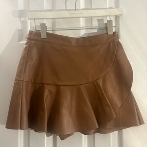 Leather Skirt- Vestique Boutique